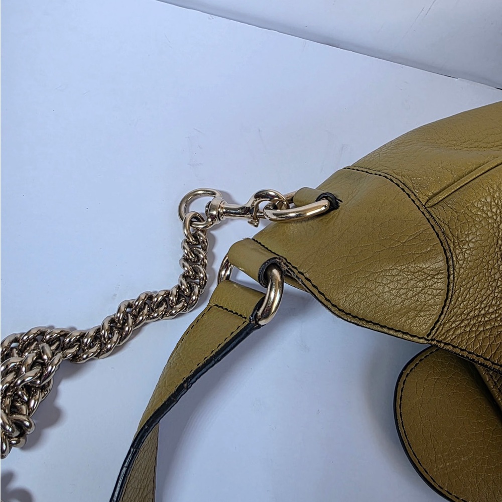 Gucci Emily Leather Bag in Green - Picture 7 of 8